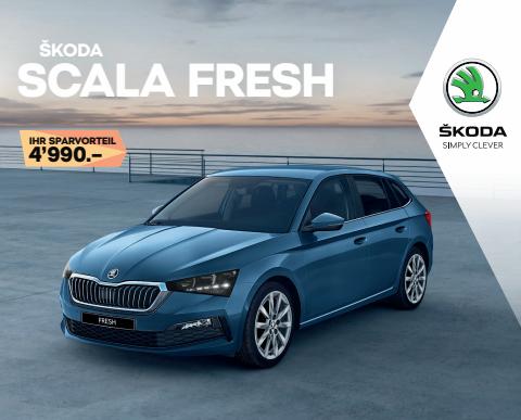 Škoda Katalog in Bern | Prospekt SCALA Fresh | 27.5.2022 - 28.2.2023