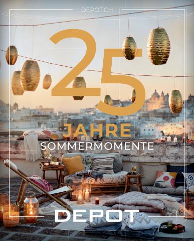Angebote von Kaufhäuser in Lausanne | 25 Jahre Sommermomente in Depot | 17.5.2022 - 31.8.2022