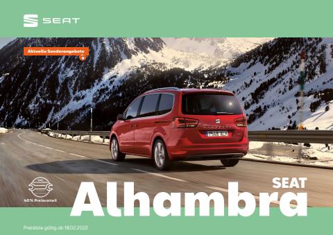 Seat Katalog | SEAT Alhambra | 24.3.2022 - 31.1.2023