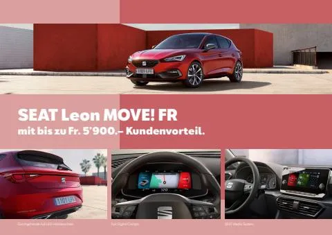 Seat Katalog | SEAT Leon Range MOVE! FR | 8.1.2023 - 30.12.2023