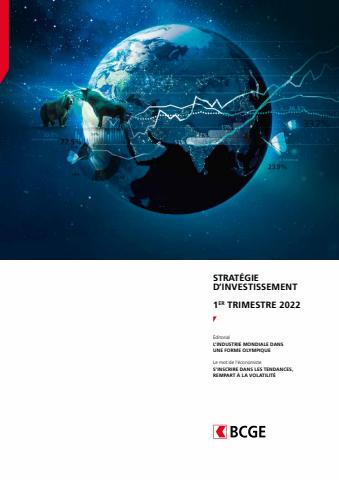 BCGE Katalog | Stratégie D’investissement | 16.3.2022 - 14.4.2022