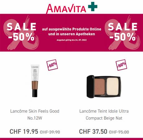 Amavita Katalog in Zürich | -50% Rabatt! | 27.6.2022 - 24.7.2022