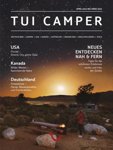 TUI Katalog in Lausanne | Tui Camper | 22.4.2022 - 31.3.2023