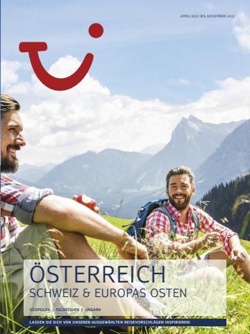 Angebote von Reisen & Freizeit | Österreich, Schweiz & Europas Osten 2022 in TUI | 22.7.2022 - 2.11.2022