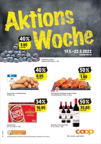 Angebote von Supermärkte in Basel | Coop reklamblad in Coop | 17.5.2022 - 22.5.2022