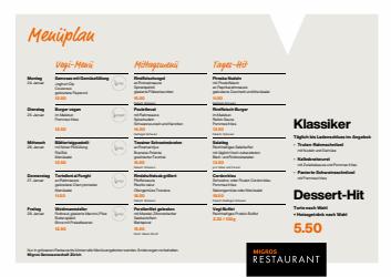Angebote vonRestaurants im Migros Restaurant Prospekt ( 11 Tage übrig)