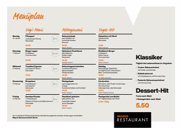 Angebote vonRestaurants im Migros Restaurant Prospekt ( 18 Tage übrig)