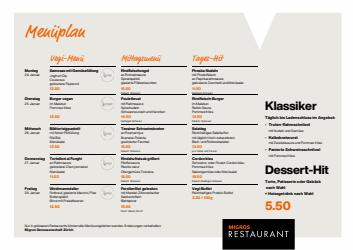 Angebote vonMigros Restaurant im Migros Restaurant Prospekt ( 9 Tage übrig)
