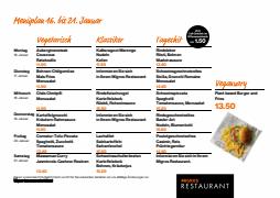 Angebote von Restaurants in Basel | Migros Restaurant Menüplan in Migros Restaurant | 17.1.2023 - 31.3.2023