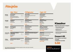 Migros Restaurant Katalog | Migros Restaurant Menüplan | 17.1.2023 - 31.3.2023