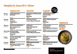 Angebote von Restaurants in Basel | Migros Restaurant Menüplan in Migros Restaurant | 27.1.2023 - 4.2.2023
