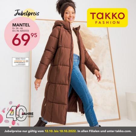 Angebote von Kleider, Schuhe & Accessoires in Thalwil | Takko Prospekt 10/2022 in Takko Fashion | 12.10.2022 - 18.10.2022