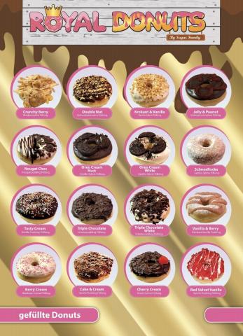 Royal Donuts Katalog | Speisekarte | 24.1.2022 - 24.1.2023