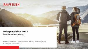 Raiffeisen Katalog in Zürich | Anlageausblick 2022 | 7.2.2022 - 31.12.2022