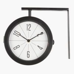 Uhr JANNIK u00d821cm schwarz/weiss für 15 CHF in JYSK