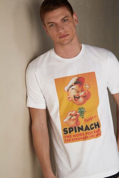 T-shirt Print Popeye Spinach für 34,95 CHF in Intimissimi