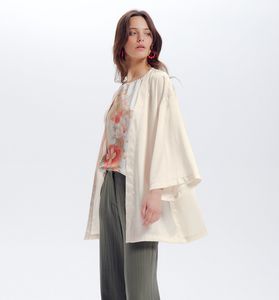 Veste kimono en satin Femme für 32,19 CHF in Promod