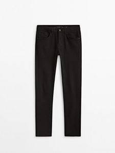 Schwarze Slim-Fit-Jeans für 89,9 CHF in Massimo Dutti