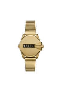 Baby Chief-Armbanduhr mit digitalem Uhrwerk und goldfarbenem Edelstahlarmband für 139 CHF in Diesel