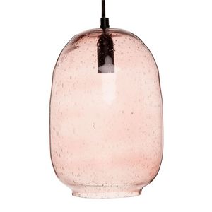 Suspension en verre bullé rose für 59,99 CHF in Maisons du Monde