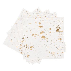 Serviette en papier à taches dorées (x20) für 5,98 CHF in Maisons du Monde