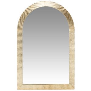 Miroir arche en métal doré 42x65 für 39,99 CHF in Maisons du Monde