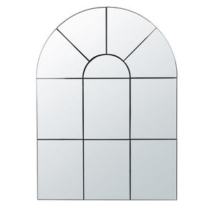 Grand miroir arche fenêtre en métal noir 50x70 für 56,99 CHF in Maisons du Monde