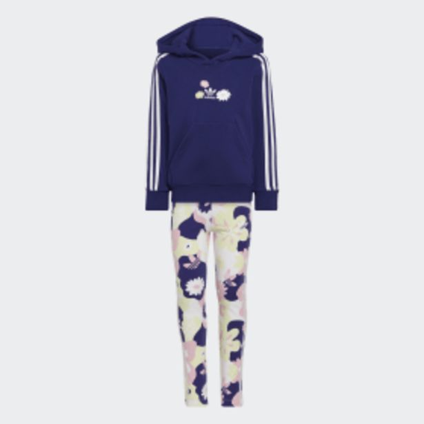 Flower Print Hoodie und Leggings Set für 45 CHF in Adidas