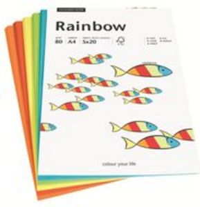 Rainbow Color Papier farbig, intensiv, A4, 80 g/m2, assortiert für 6,9 CHF in Office World