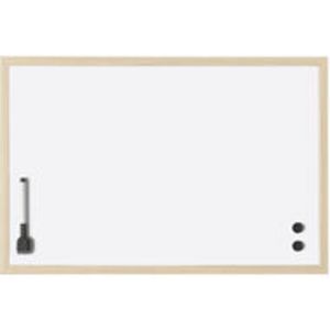 Magnetoplan Whiteboard mit Holzrahmen, 60 x 40 cm, lackiert für 13,5 CHF in Office World