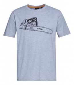 Stihl T-Shirt "MS500i" grau Gr. S für 28 CHF in Rhyner