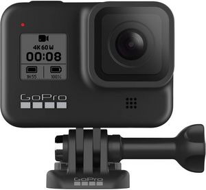 GoPro HERO 8 Black Action Cam 4K, GPS, Stereo Sound, Stoßfest, Touch-Screen, Wasserfest, WLAN für 321,22 CHF in Conrad