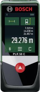 Bosch Home and Garden PLR 50 C Laser-Entfernungsmesser  Touchscreen, Bluetooth, Dokumentations-App Messbereich (max.) (D für 94,66 CHF in Conrad