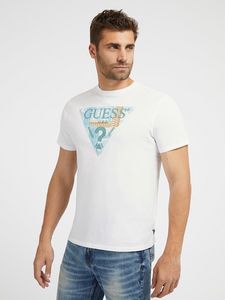 T-Shirt mit Logo-Dreieck für 55 CHF in Guess