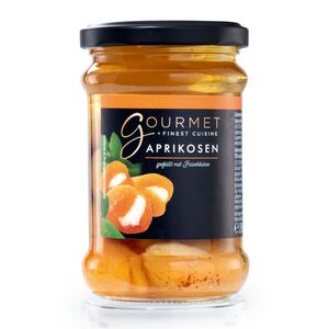 GOURMET Früchte, gefüllt, Aprikosen gefüllt für 3,79 CHF in Aldi