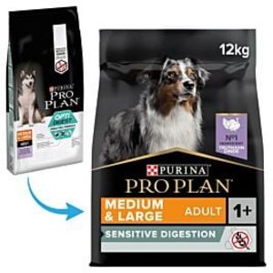 Pro Plan
                                
                                Dog Adult Medium & Large Sensitive Digestion Truthahn glutenfrei für 23,75 CHF in Qualipet