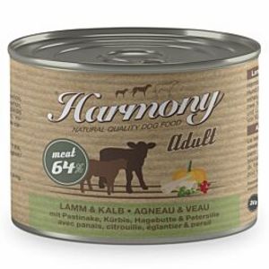 Harmony
                                
                                Dog Natural Lamm & Kalb mit Pastinake, Kürbis, Hagebutten & Petersilie für 2,35 CHF in Qualipet