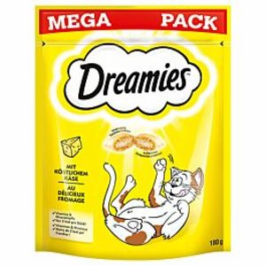 Dreamies
                                
                                MEGA PACK Katzensnack mit Käse 180g für 5,5 CHF in Qualipet