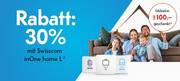Rabatt: 30% mit Swisscom inOne home L2 für 